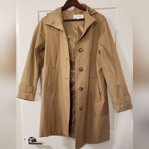 Classic Tan Women's Trench Coat - Calvin Klein